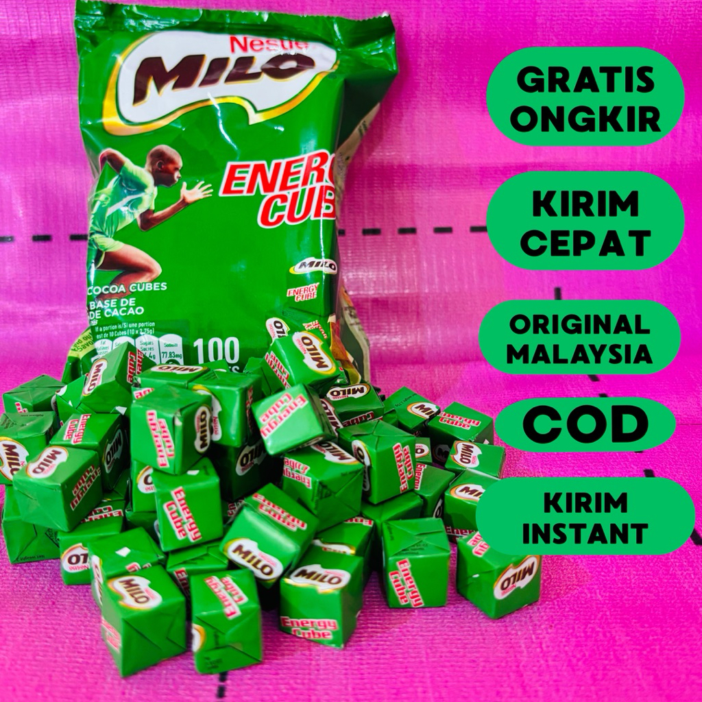 

Milo Cube Asli / Permen Milo