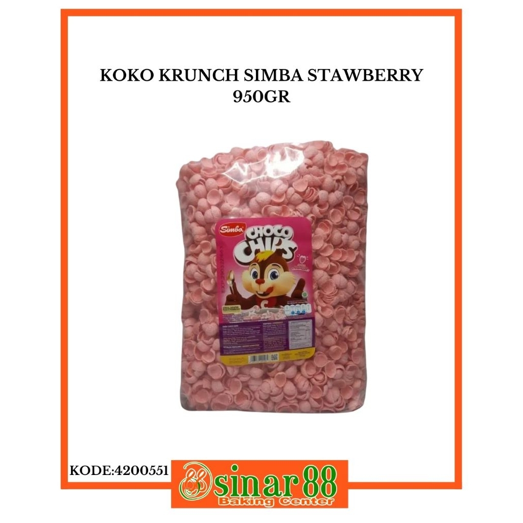 

KOKO KRUNCH SIMBA STRAWBERRY 950GR