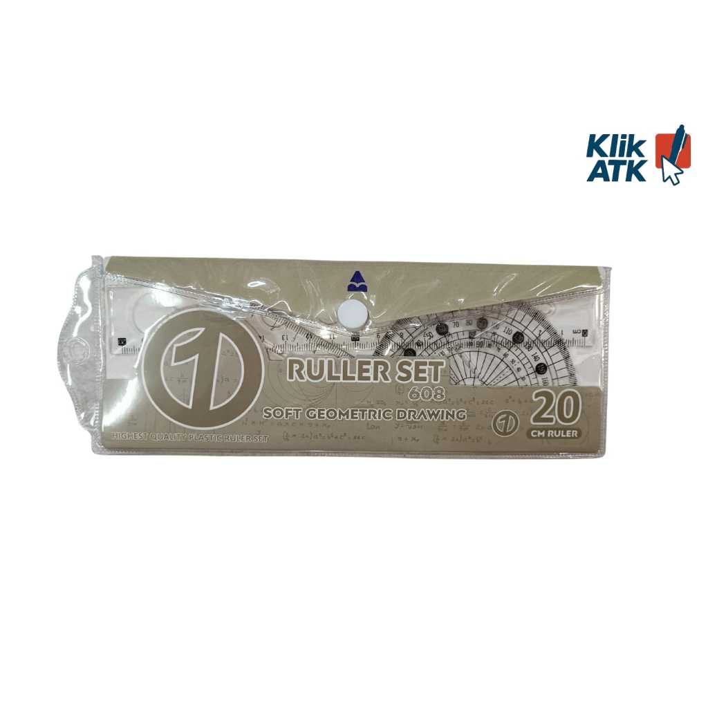 

Ruler Set / Penggaris Set Staples - Per Set