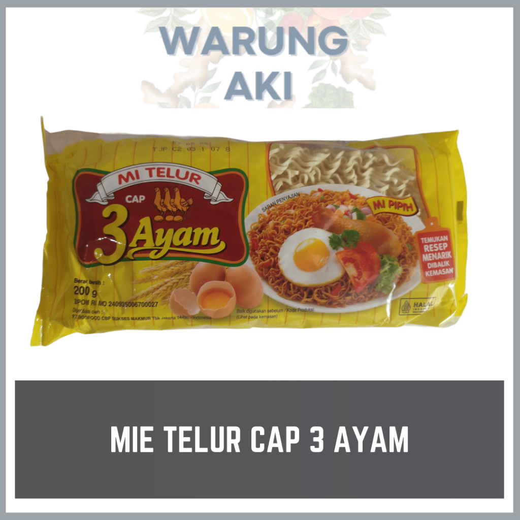 

Cap 3 Ayam - Mie Telur