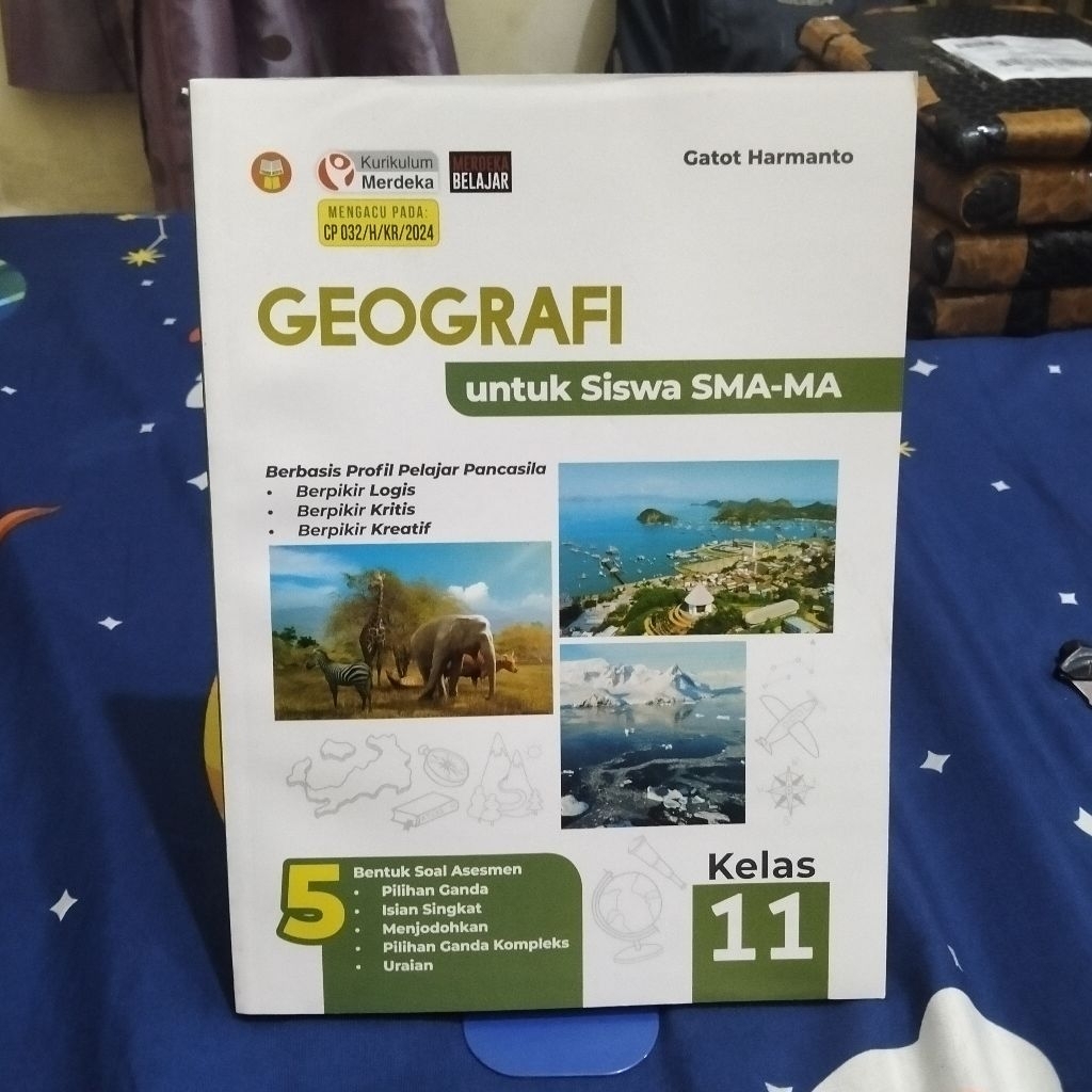 Buku Geografi SMA-MA Kelas 11/XI Cp-032 Gatot Harmanto.