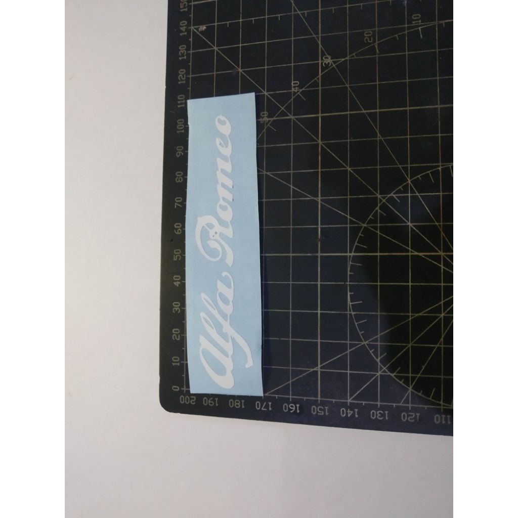 

stiker cutting Alfa romeo