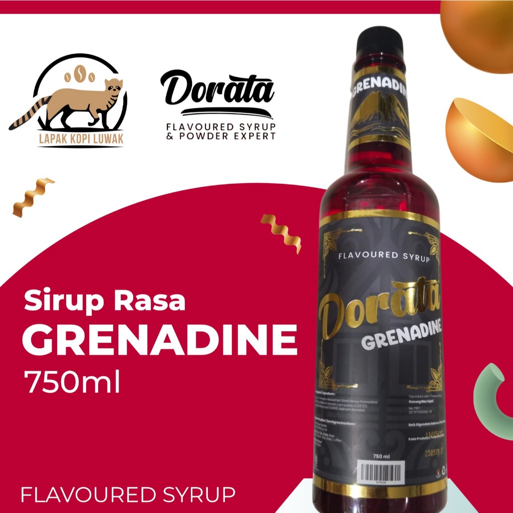 

Dorata Syrup rasa Grenadine