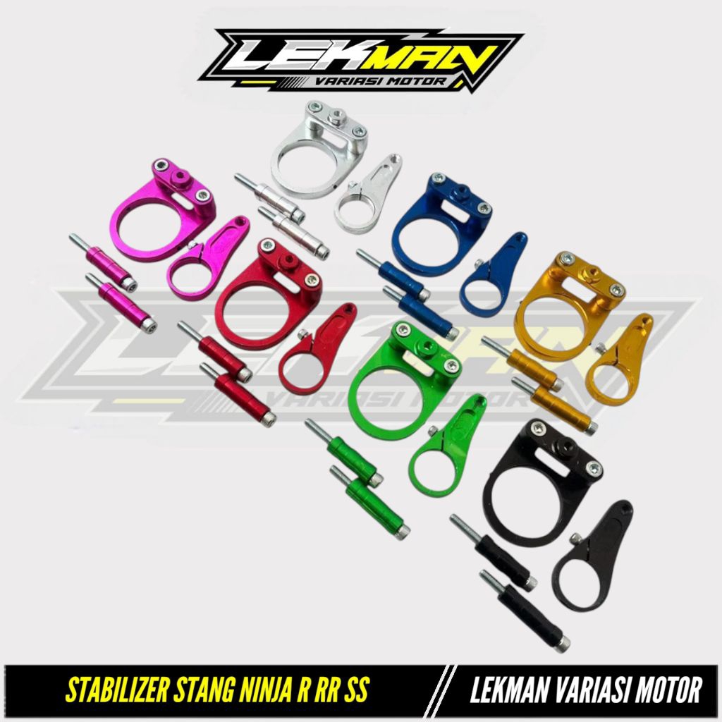 Stabilizer Stang Ninja R Stabilizer Stang Ninja RR Breket Steering Dumper Matris PNP Ninja 150 R RR 