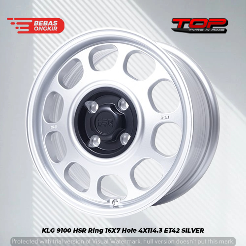 Velg Oem Kaleng Pcd 4X114,3 HSR KLG - Pelek Mobil Wuling Binguo Avanza R16 Tipe KLG