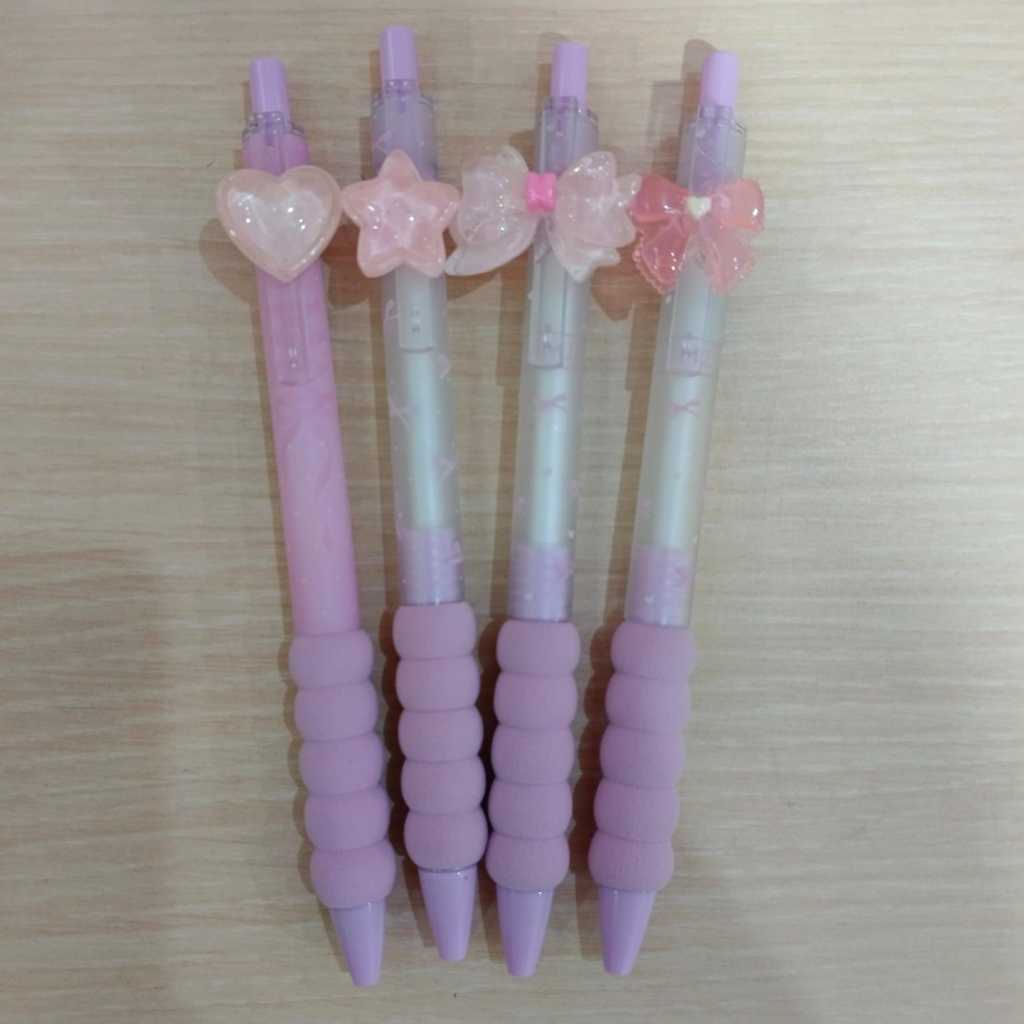 

Pink Ocean Pulpen Cantik dengan Hiasan Imut Purple Resin Series Pen - Pensil dengan Desain Imut dan Warna Ungu yang Menarik