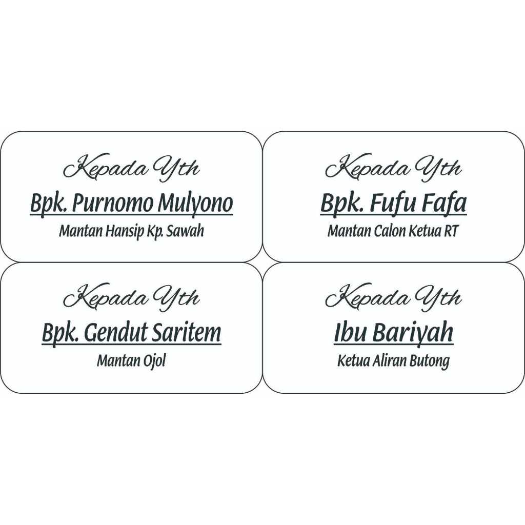 

STIKER CROMO NAMA2 UNDANGAN