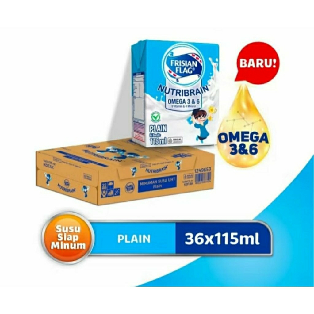 

frisian flag omega Nutribtain 1 Karton 36 pcs 115ml