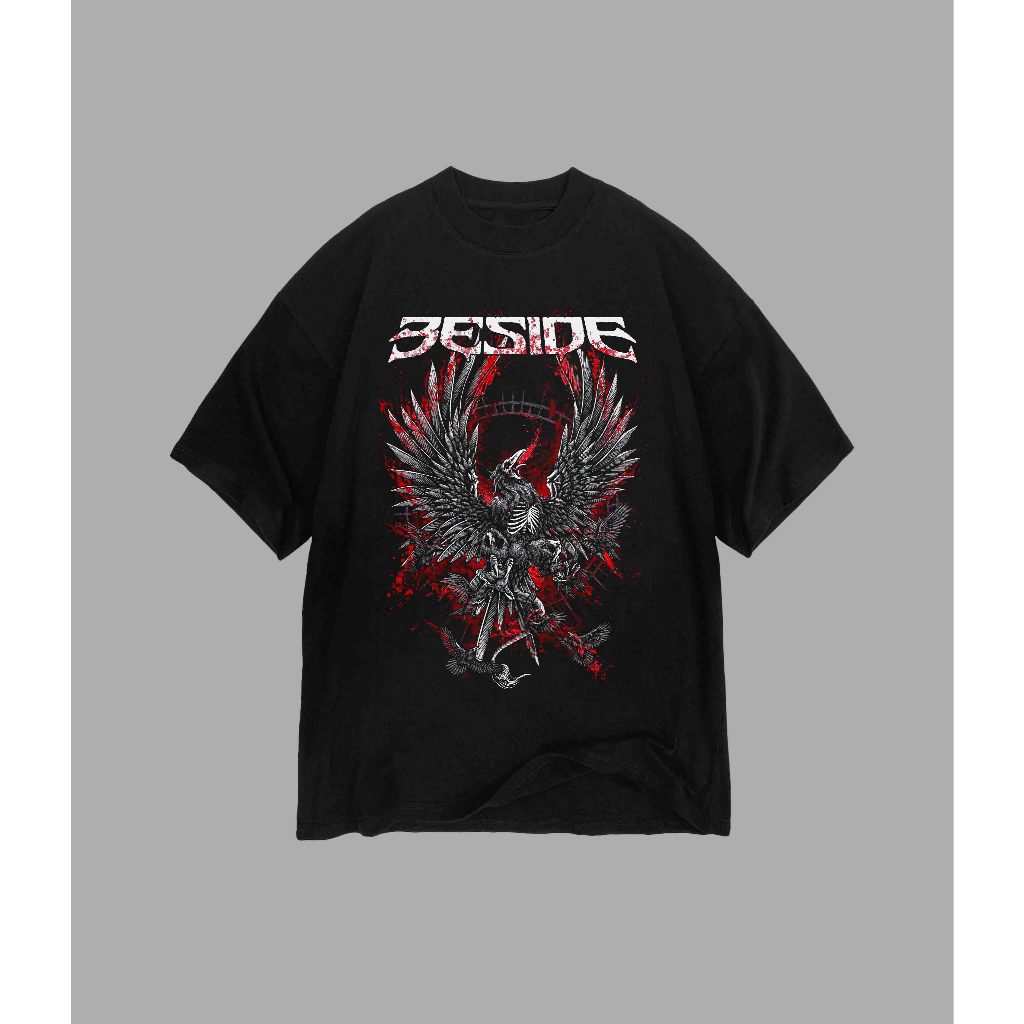 T-shirt Beside - Red Blood | Kaos Band Beside - Red Blood