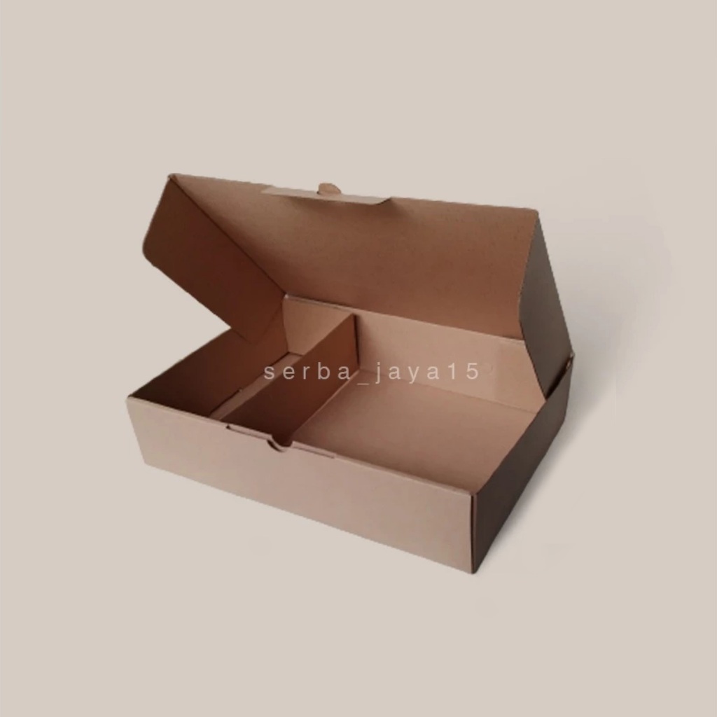 

[Min. 10pcs Saja] BOX CATERING / DUS SEKAT uk 20 & 22 EFLUTE