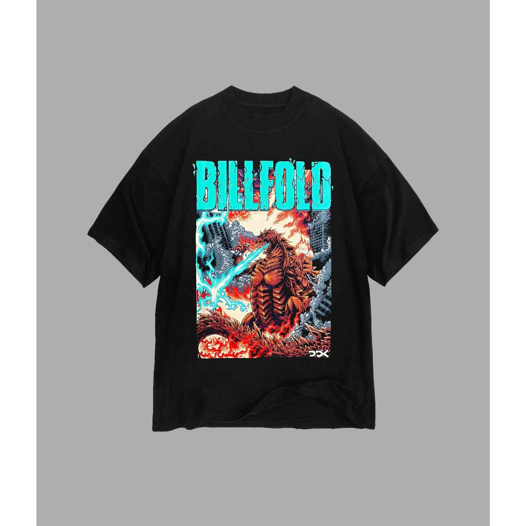 T-shirt Billfold - Godzilla | Kaos Band Billfold - Godzilla