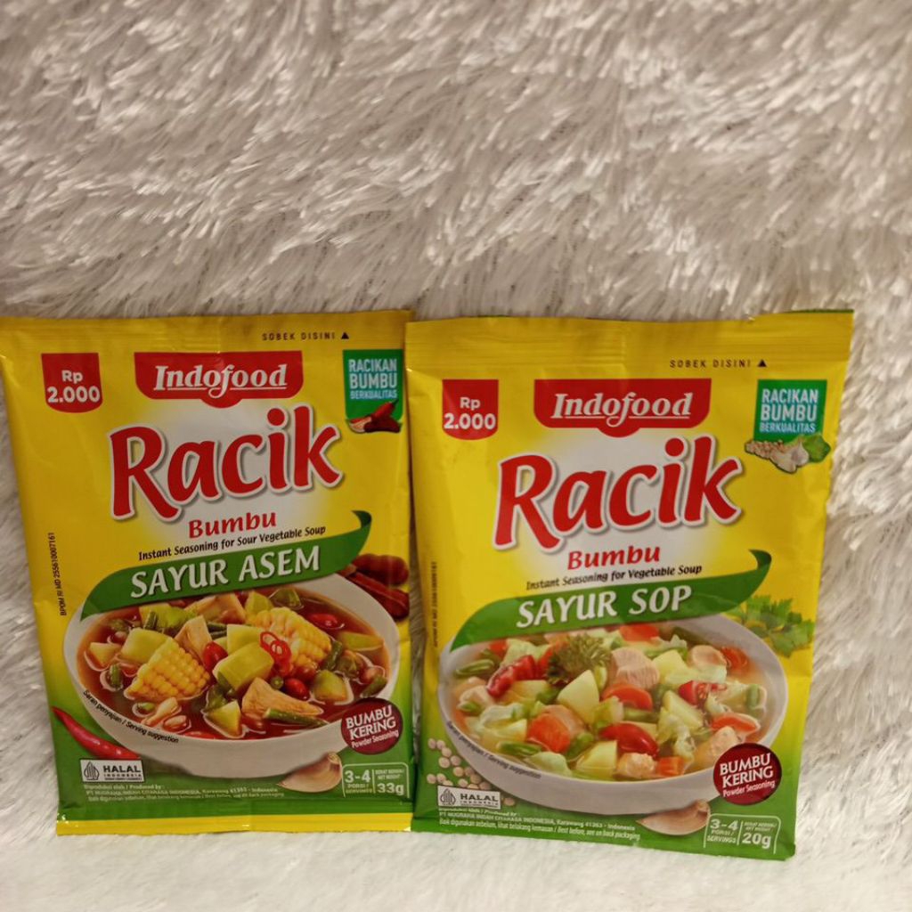 bumbu racik sayur asem & racik sayur sop