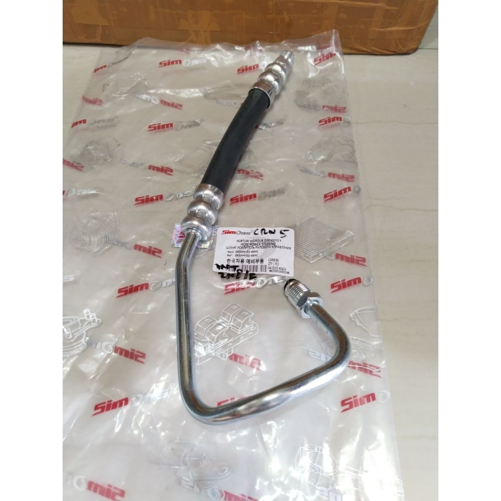 selang hose pendek high pressure presure power stering steering kia carens 1 2