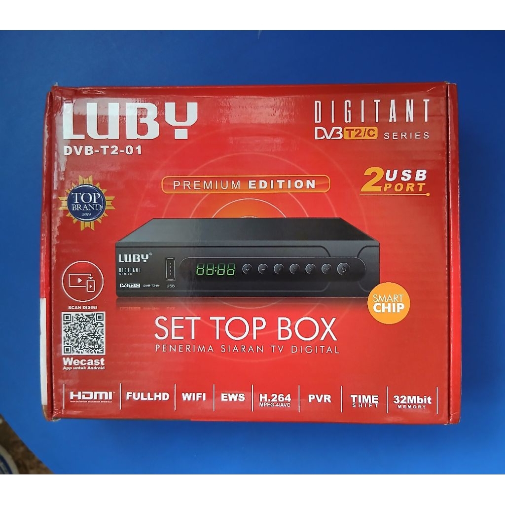 STB Evercoos Matrix Sogo Noise Luby DVB T2