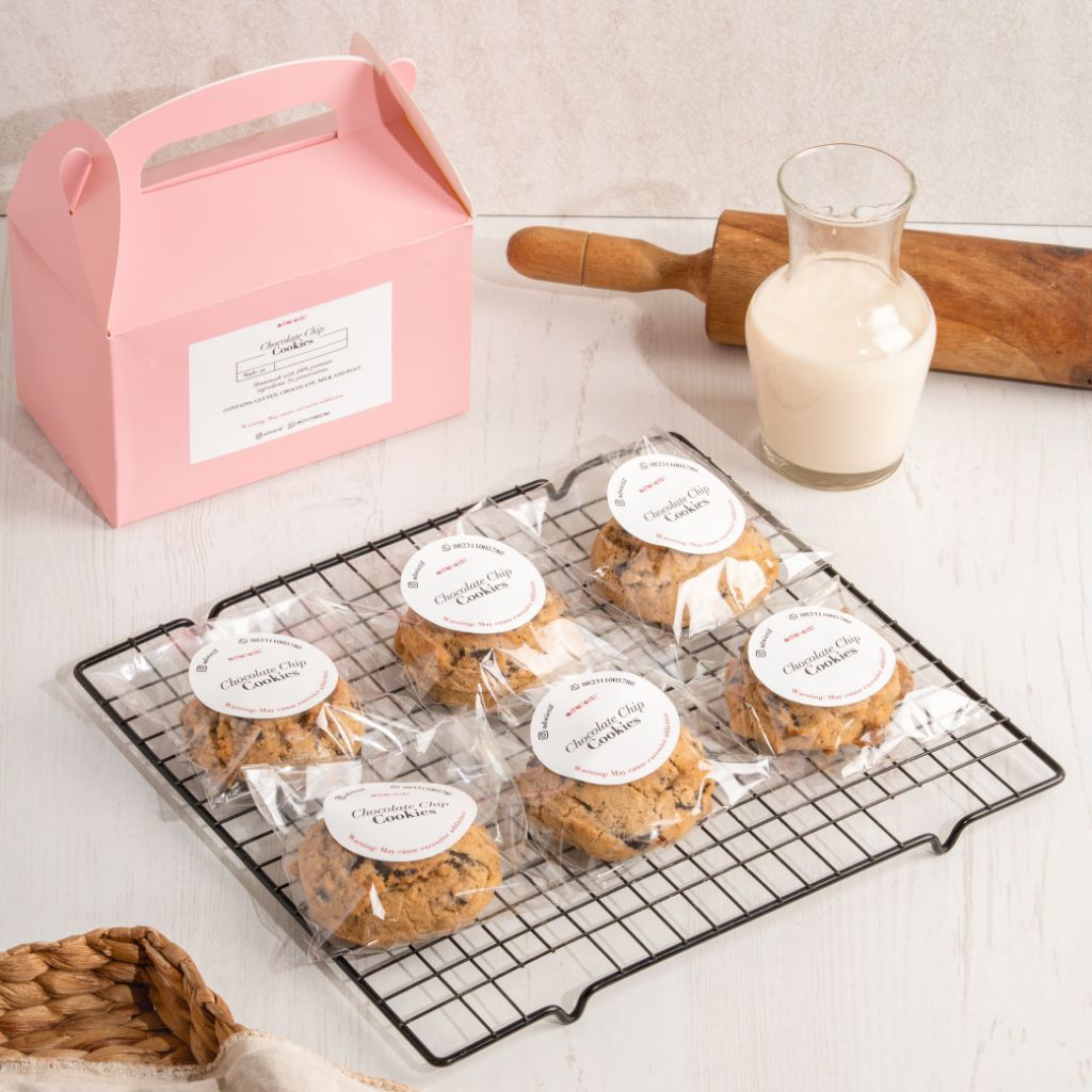 

Chocolate Chip Cookies - 1 Box isi 6pcs