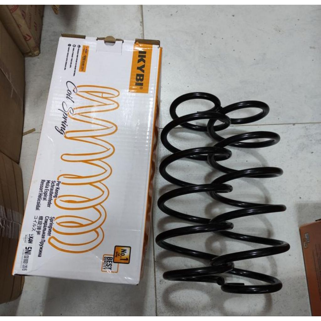 per keong coil spring 1Set 4Buah Depan Belakang yaris bakpau old