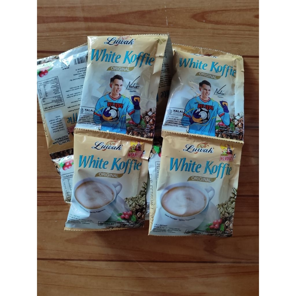 

Luwak white coffe isi 10pcs