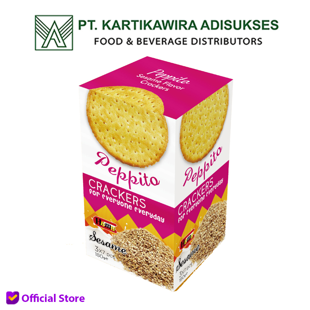 

Peppito Sesame Flavor Cracker 180gram