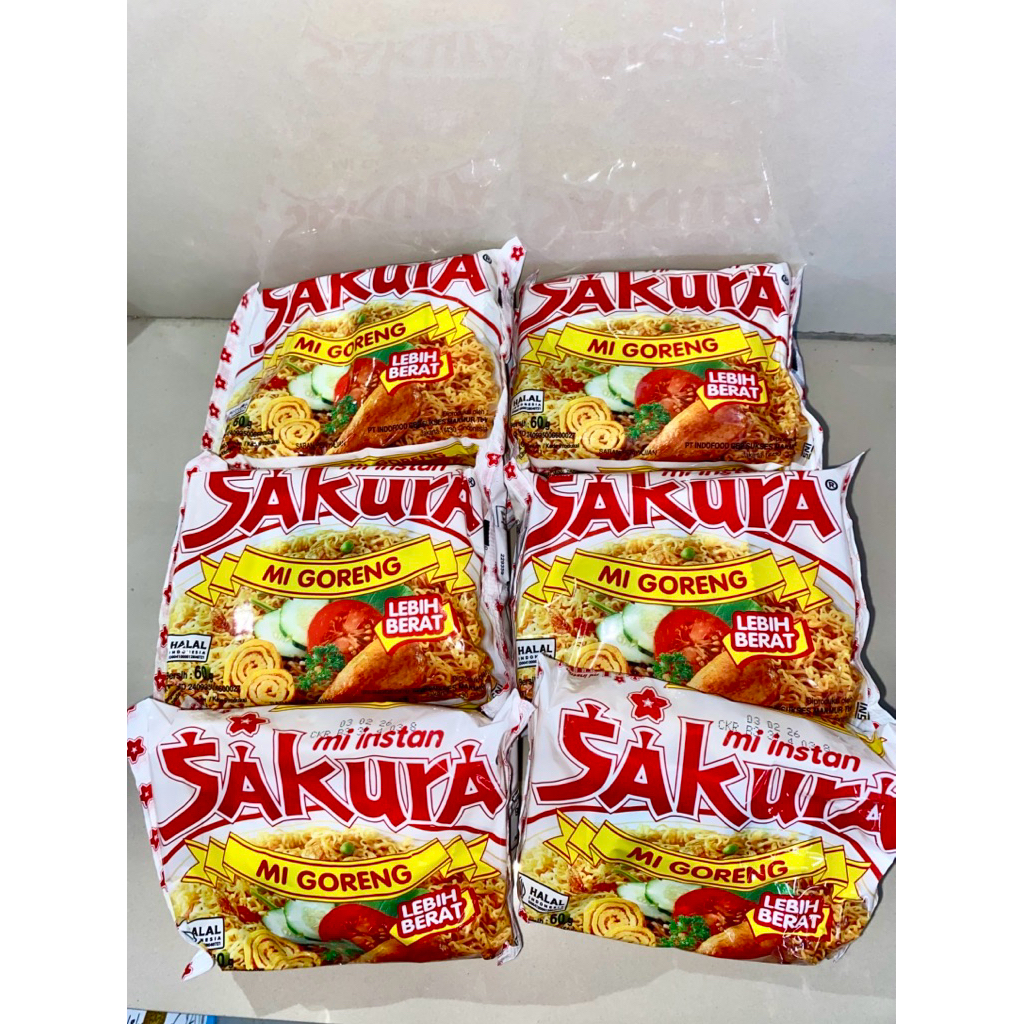 

Mie Mi Instan Sakura 60 g