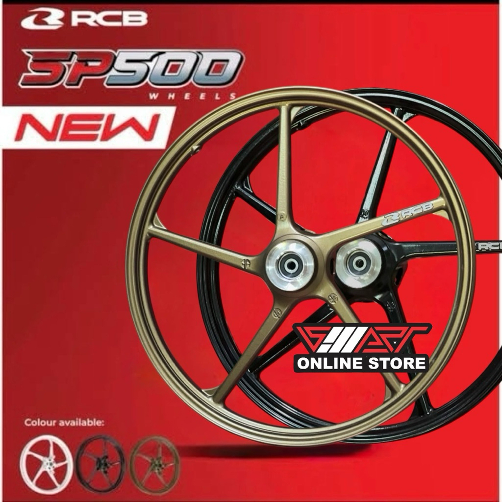 VELG RCB SP 500 / VELG RCB UKURAN 120X17 JUPITER Z DEPAN SAJA (1 PCS)
