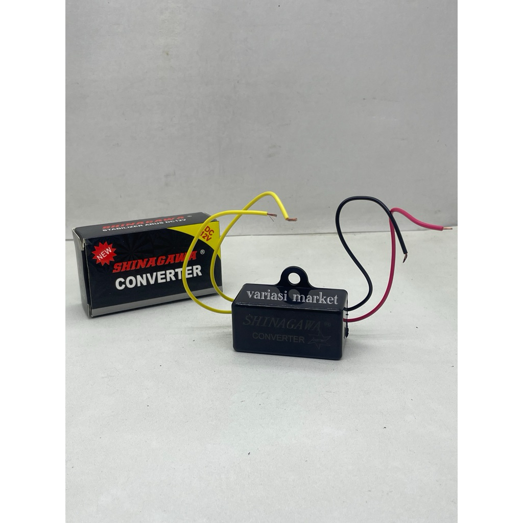 STEP DOWN SHINAGAWA CONVERTER AC DC 24V/36V TO DC 12 VOLT MODUL PENGUBAH ARUS TO DC 12 VOLT