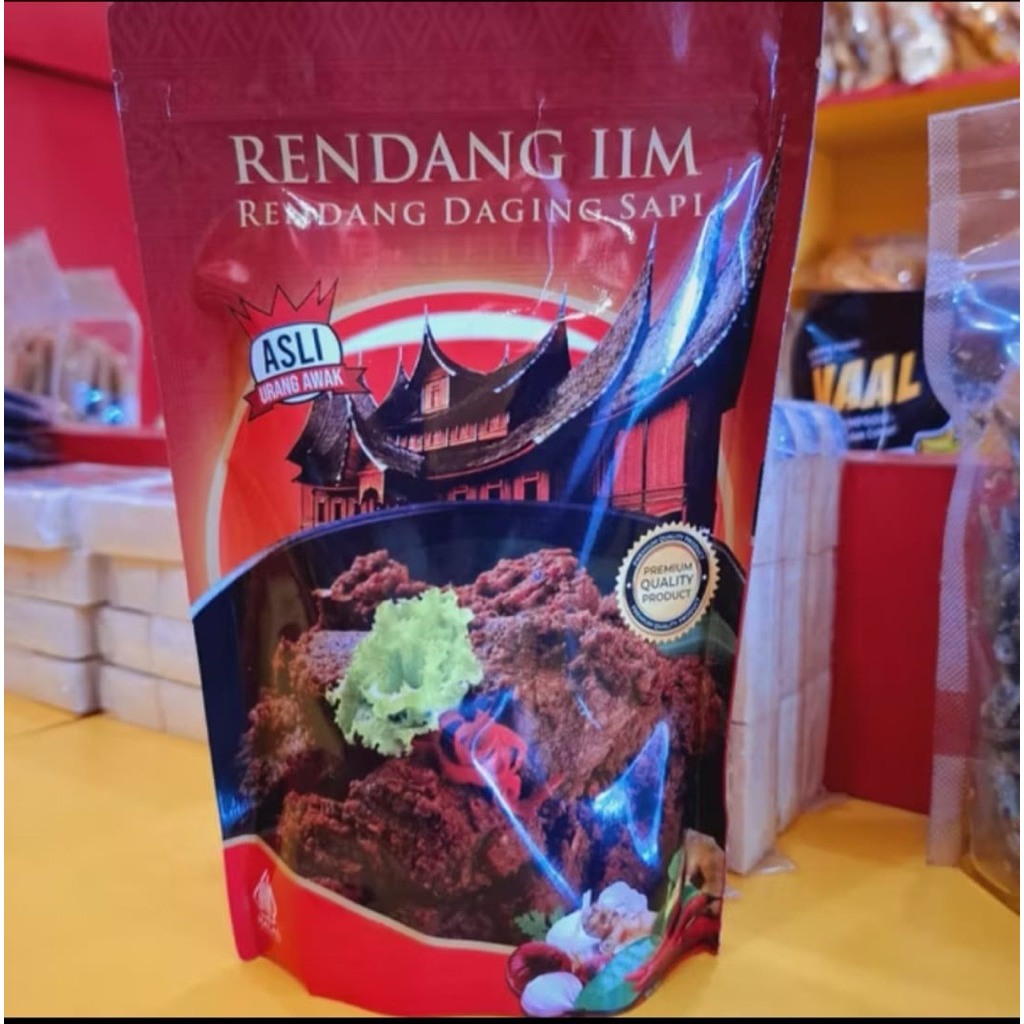 

IIM DAKAK DAKAK | Rendang Sapi IIM | Rendang Basah 250 gram