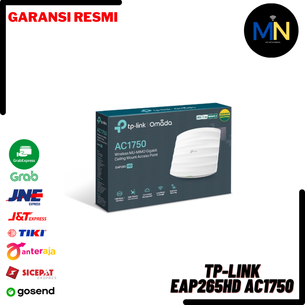 TP-Link EAP265HD AC1750 Wireless MU-MIMO Gigabit Ceiling AP