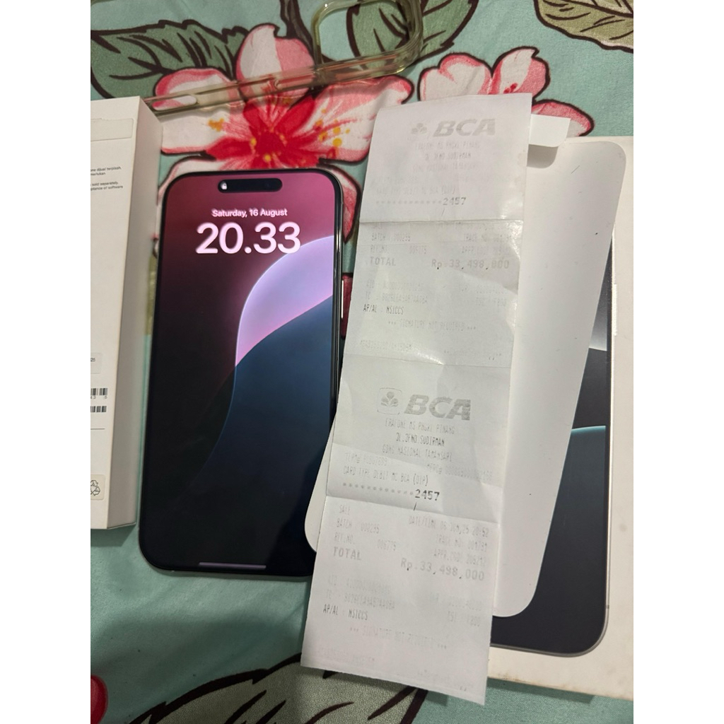 iphone 16 promax 1TB ibox second bekas pribadi