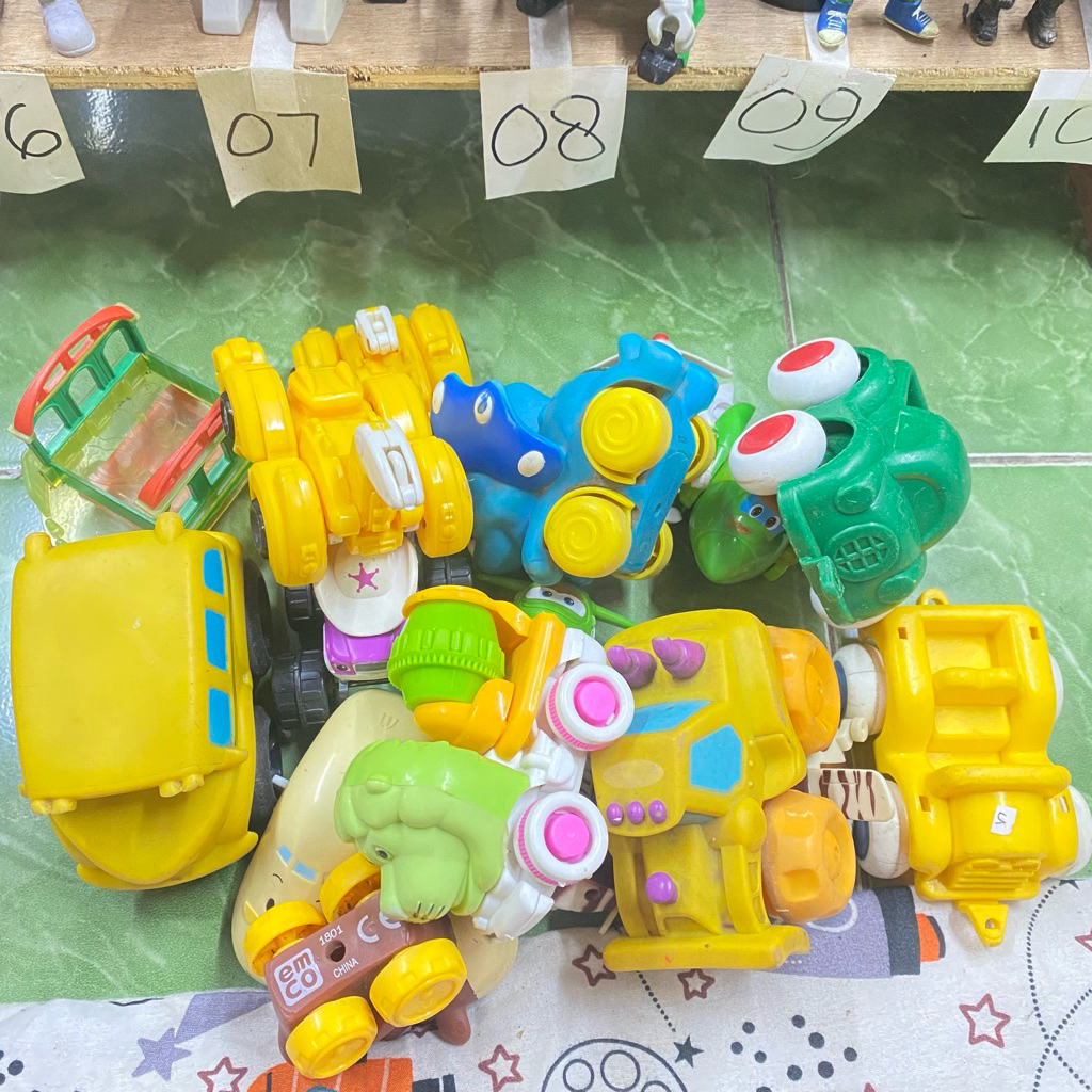 (Update 4 Feb 26) Mainan Mobilan Imut Lucu Emco, Hasbro, Sanrio, Viacom,Henson, Super Wings, Robocar