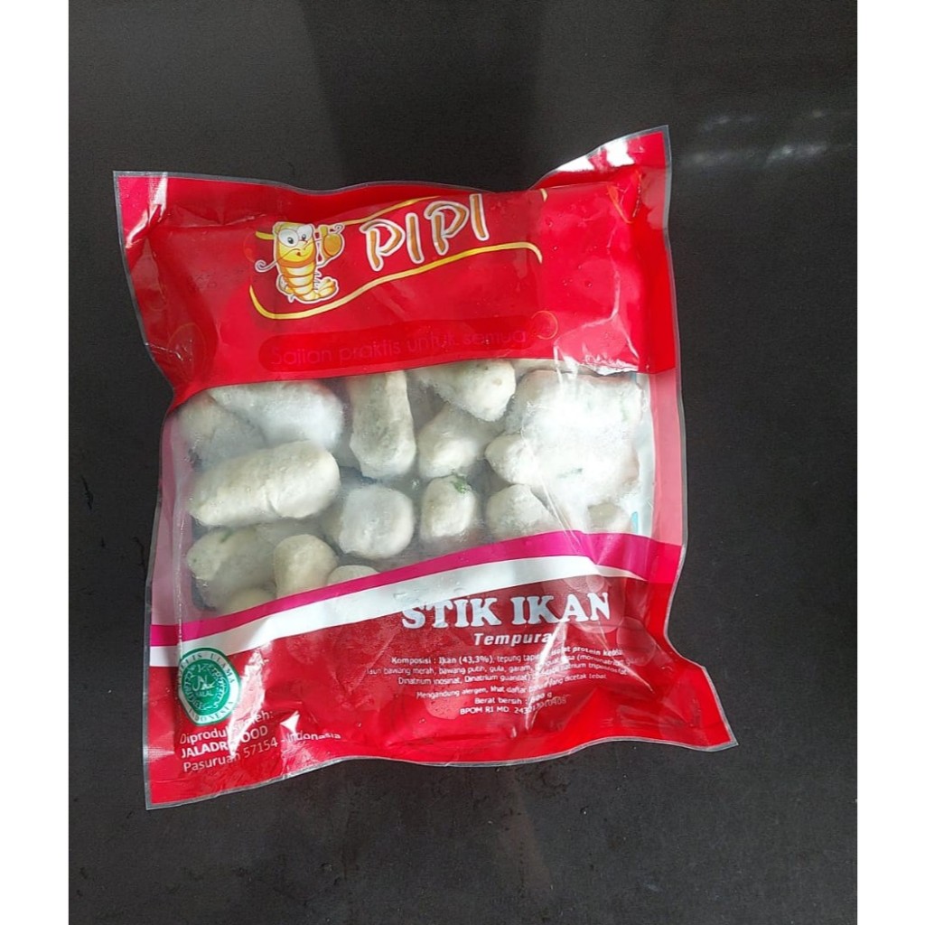 

Pipi stik ikan tempura 500 gr