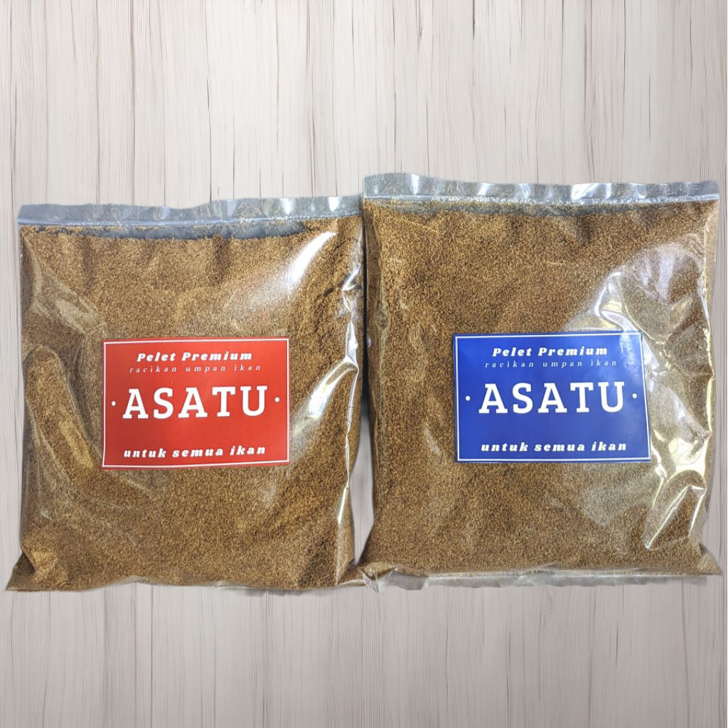 Pelet ikan ASATU premium - umpan nila tombro tawes patin dan semua ikan