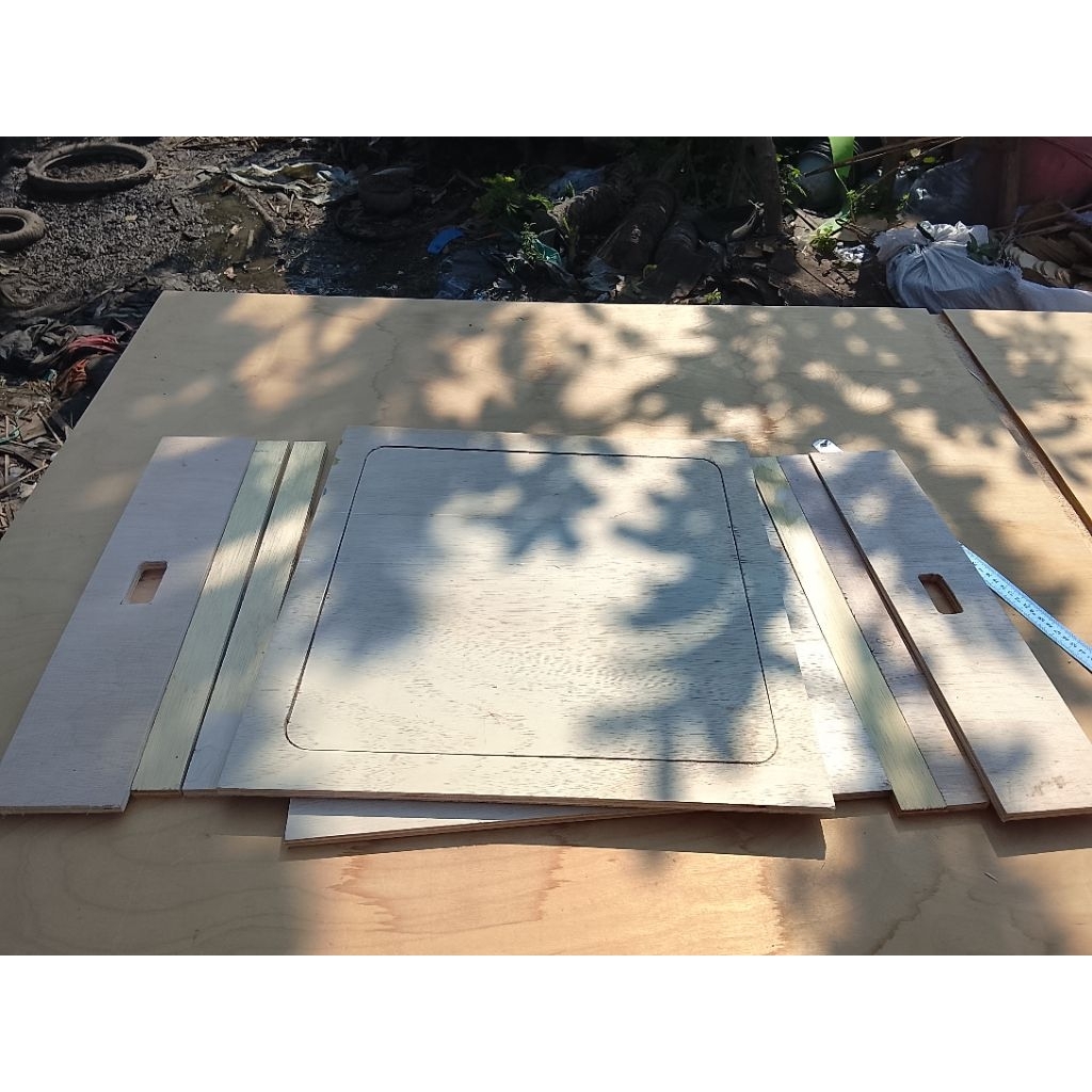 BOX POWER CA10 BELUM RAKIT SUDAH LUBANG