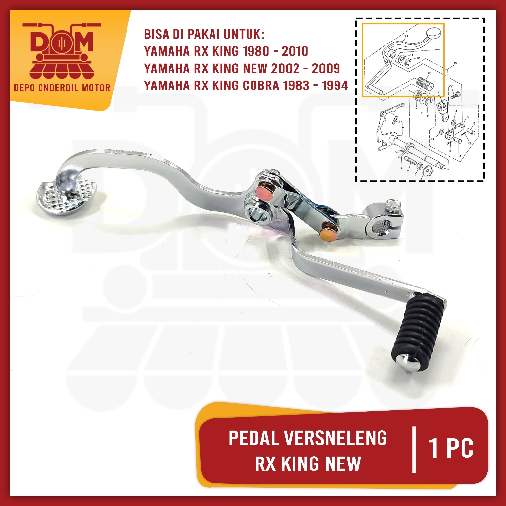 Pedal Versneleng RX King New (OZAWA) Overan Gigi Operan Perseneling Yamaha RX King Old RXK Cobra