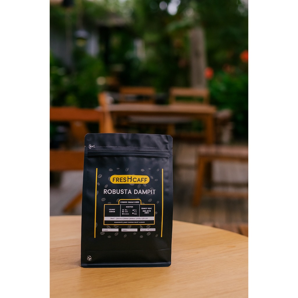 

KOPI FRESHCAFF ROBUSTA DAMPIT 500 GRAM