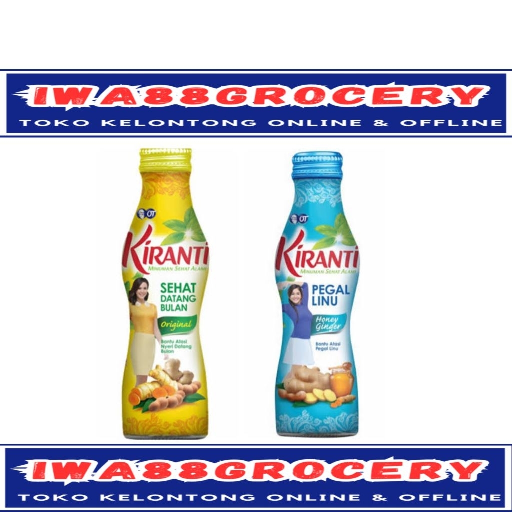 

Kiranti minuman sehat datang bulan & pegal linu 150ml