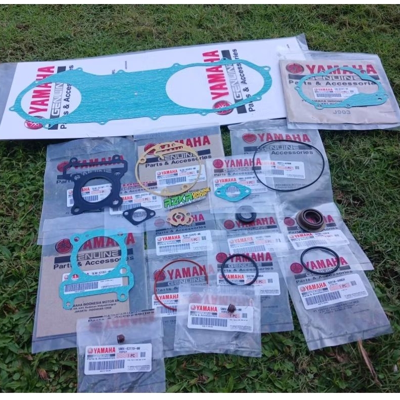 PAKET GASKET PAKING TOPSET TOP SET  MIO SPORTY MIO SMILE SOUL KARBU FINO KARBU NOUVO Z ORIGINAL YAMA