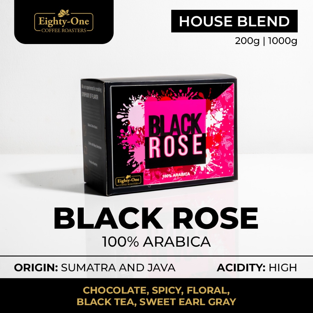 

Black Rose I Houseblend Full Arabica I 200gr | 1000gr