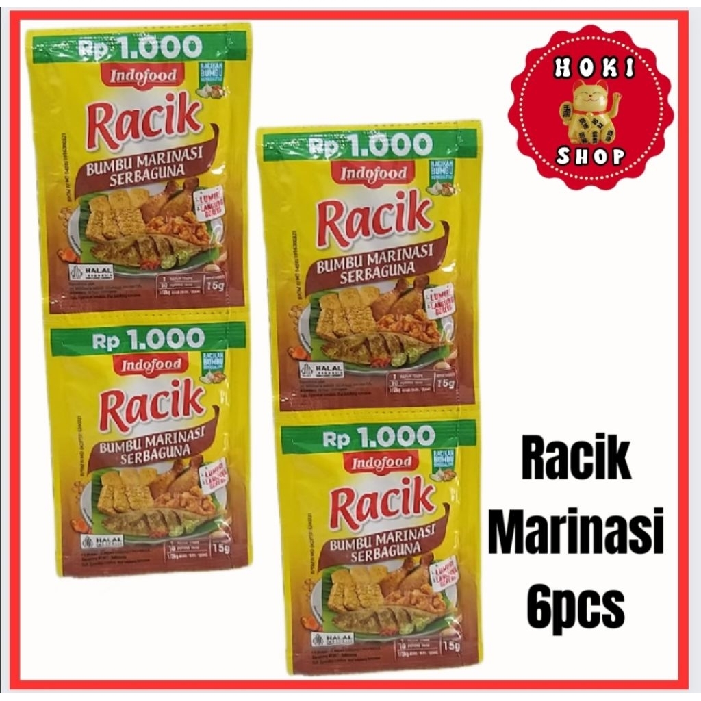 

Bumbu Racik Marinasi Serbaguna 6pcs / Racik Marinasi / Racik Bumbu Instan