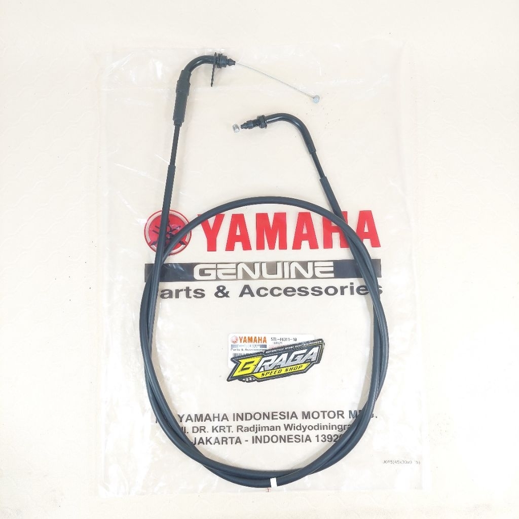 Kabel Tali Gas Yamaha Mio Lama Sporty YGP ASLI ORIGINAL YAMAHA 5TL-F6311-10