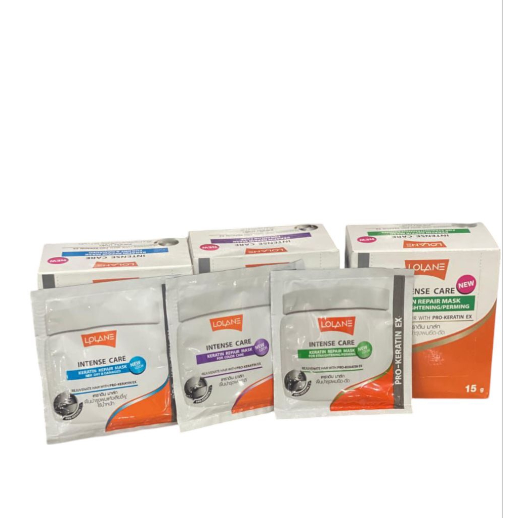 Masker rambut keratin lolane 15gr (1dus/10sachet)