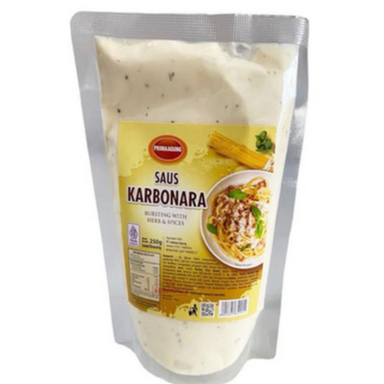

Prima Agung Saus Keju /carbonara250gr/tartar250gr/saus keju 500grm