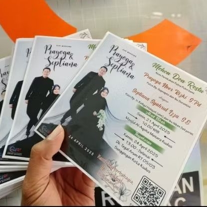 

Undangan Tutup Kardus/Slamir TERMURAH