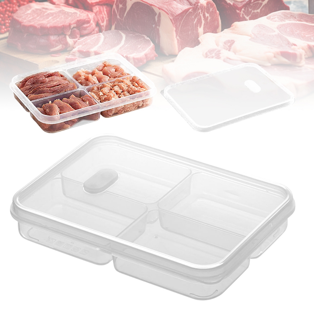 Promo Terbaru Kotak Penyimpanan Kulkas Kontainer Kulkas Food Kontainer Kotak Penyimpanan Kulkas Food
