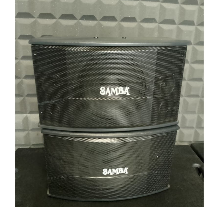 PASSIVE SPEAKER 10 INCH KARAOKE SAMBA SM 450 250 WATT (HARGA 1 PASANG) SALON PASIF 10 INCH / SPEAKER