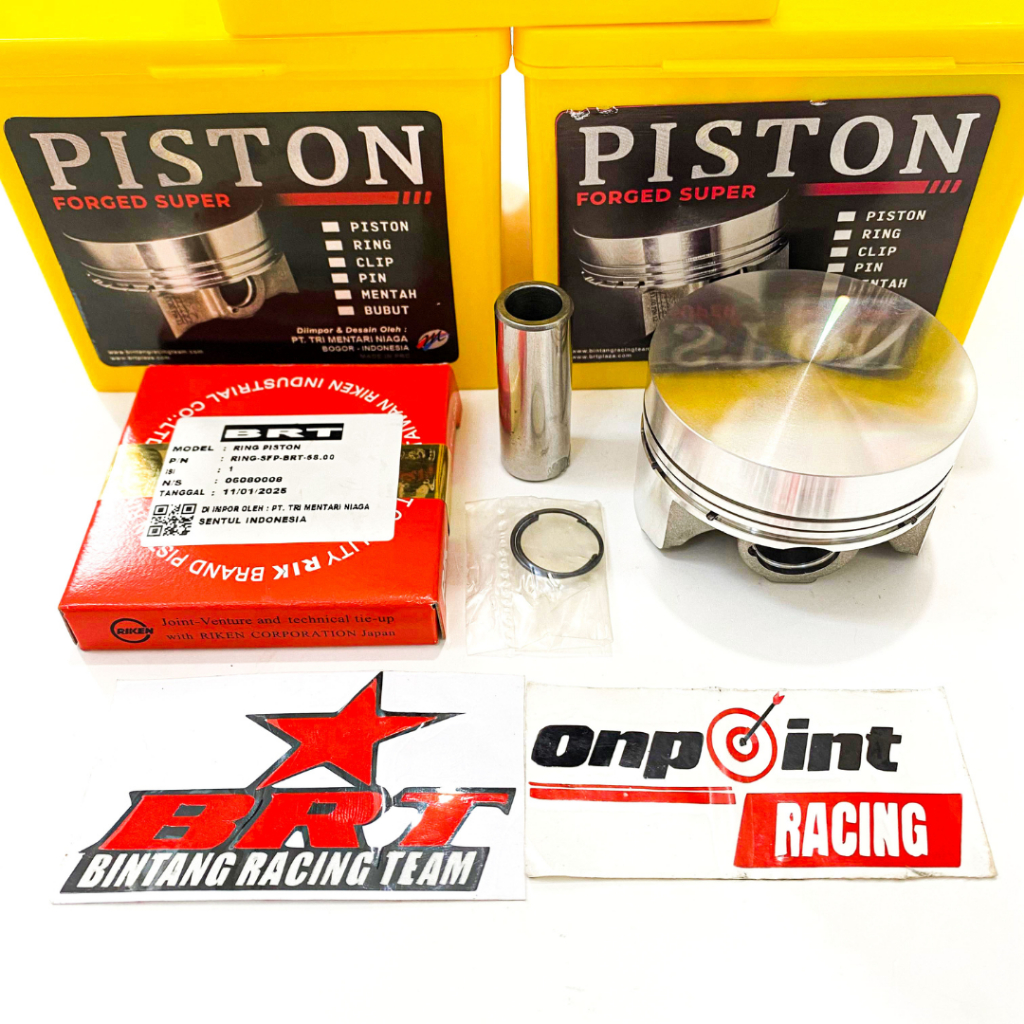 SUPER PISTON FORGED BRT & RING SET SIZE 62 PIN 15 64.50 PIN 15 66 PIN 15 66 PIN 15 SC 68 PIN CEBOL 6