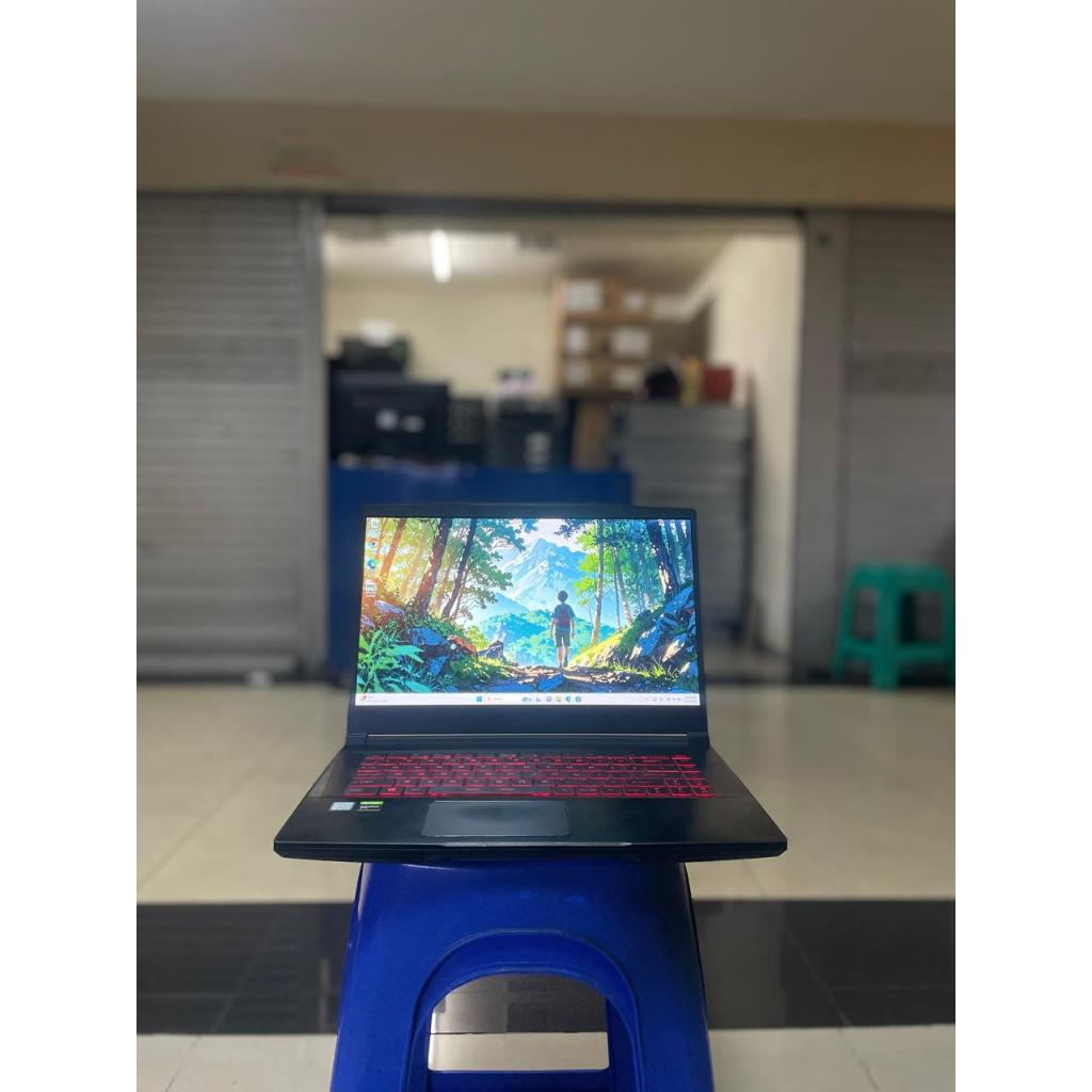 Laptop Gaming MSI GF63 THIN 9RCX Core I5 Gen 9 Ram 16GB Ssd 256GB Double VGA Fullset
