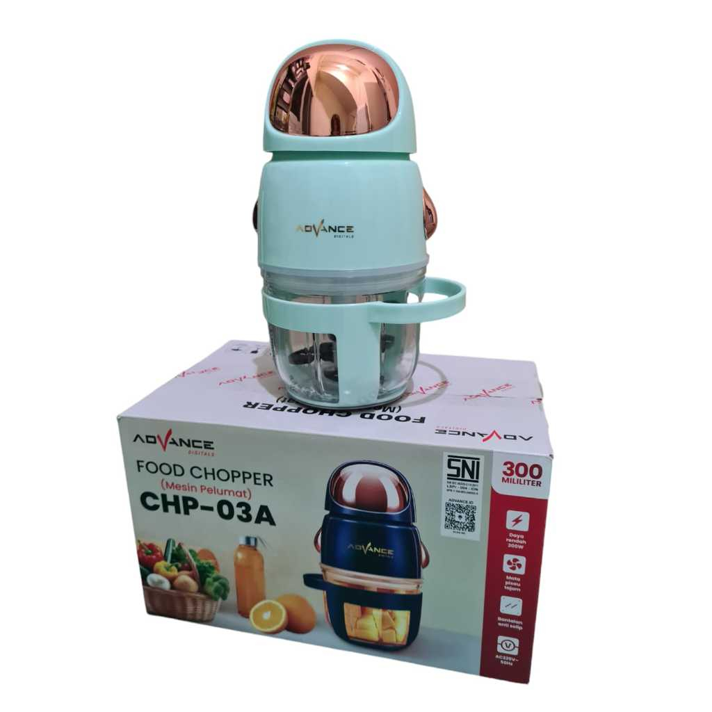 Advance Mini Food Chopper Blender CHP-03A / Chopper Elektrik 300ml Multifungsi