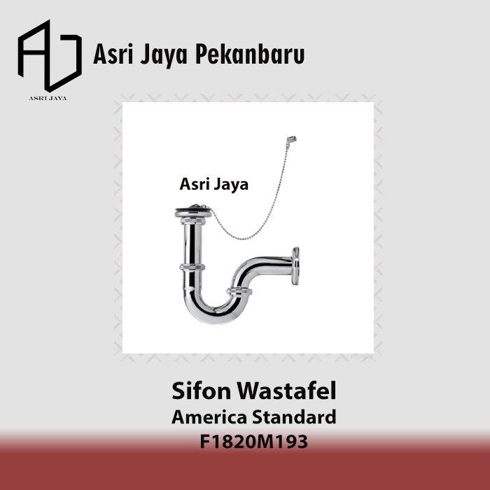 Sifon Leher Angsa AMERICAN STANDARD P- Trap Pembuangan Air Wastafel - F1820M193