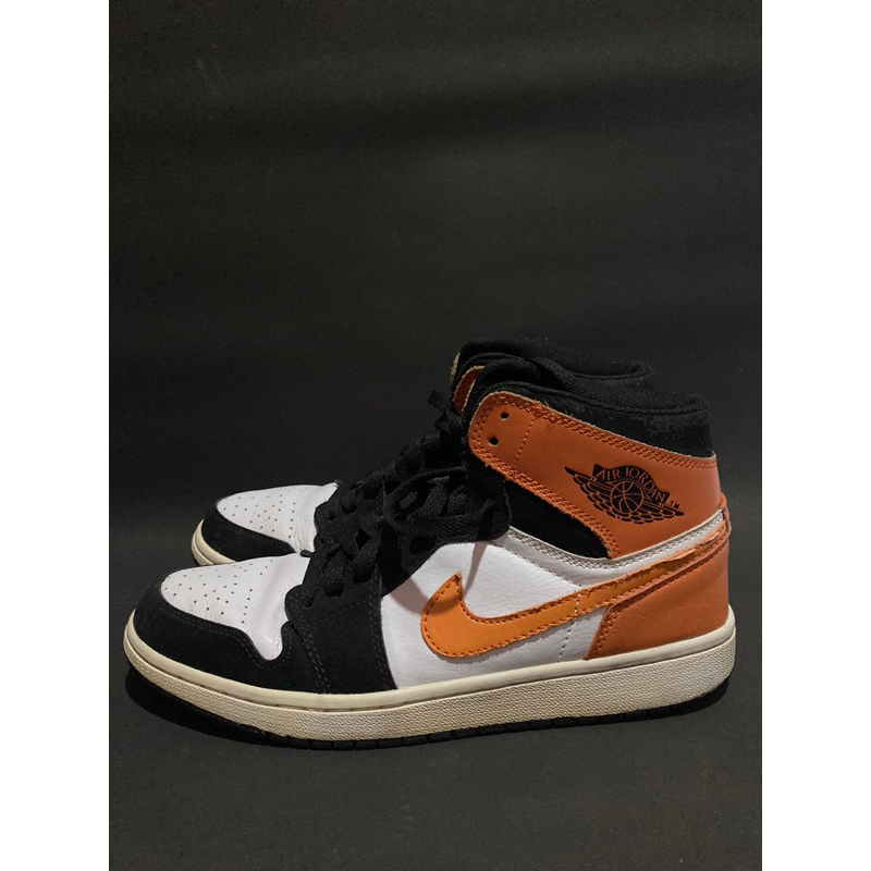 ORIGINAL | Nike Air Jordan 1 Orange Whitea