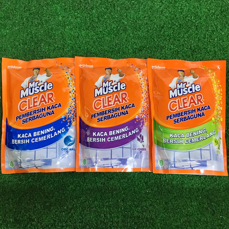 Mr Muscle Pembersih Kaca Serbaguna Refill 400ml